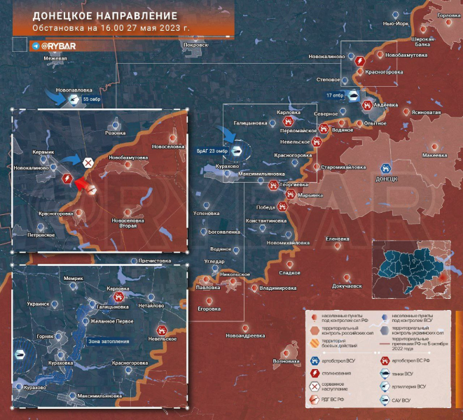 Война на Украине: военная спецоперация на Украине последние новости сегодня 28 мая, СВО обзор событий, новая карта боевых действий на Украине, обстановка на Донбассе в ДНР, ЛНР, Херсонской и Запорожской областях, что происходит на Артёмовском направлении, главные новости с линии фронта сегодня 28.05.2023, операция Z, Юрий Подоляка новое видео