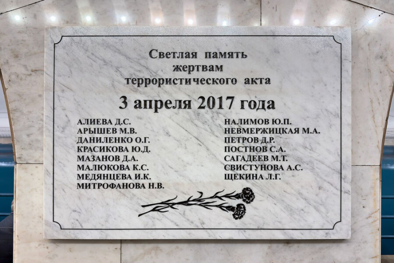 Мемориалы на местах трагедий